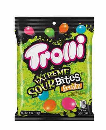 Picture of TROLLI EXTREME SOUR BITES FRUITZ 4OZ