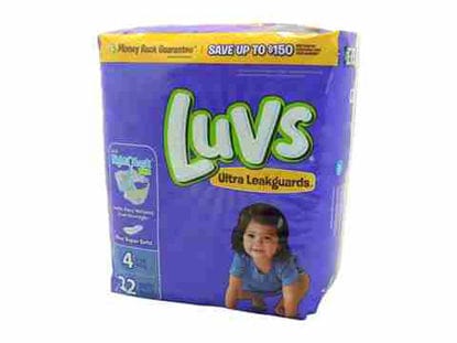 Picture of LUVS DIAPER SIZE 4 22CT