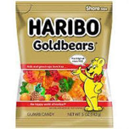 Picture of HARIBO GOLDBEARS GUMMI CANDY 5OZ