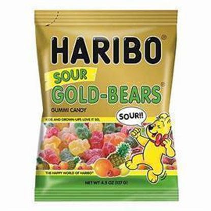 Picture of HARIBO SOUR GOLDBEARS GUMMI CANDY 4.5OZ