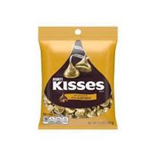 Picture of HERSHEYS KISSES MILK CHOCOLATE WITH ALMONDS 5.3OZ