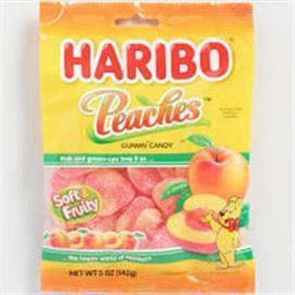 Picture of HARIBO PEACHES GUMMI CANDY 5OZ