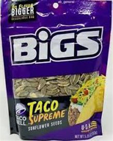 Picture of BIGS SUNFLOWER SEEDS TACO SUPREME 5.35OZ