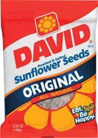 Picture of DAVID SUNFLOWER SEEDS ORIGINAL 5.25OZ