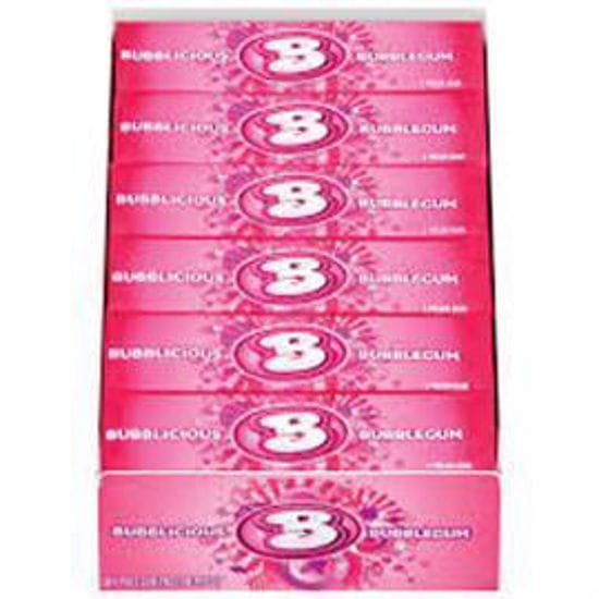 Picture of BUBBLICIOUS BUBBLE GUM 18CT