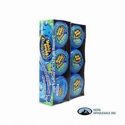 Picture of HUBBA BUBBA SOUR BLUE RASPBERRY BUBBLE TAPE 2OZ 12CT