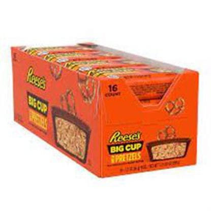 Picture of REESES PEANUT BUTTER BIG CUP WITH PRETZELS 1.3OZ 16CT