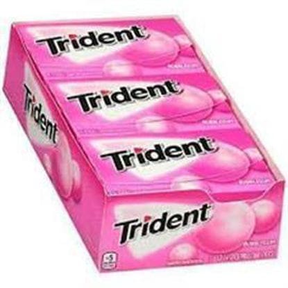 Picture of TRIDENT BUBBLE GUM 12CT