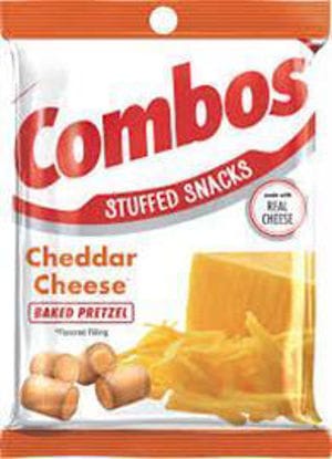 Picture of COMBOS CHEDDAR CHEESE BAKED PRETZELS 6.3OZ