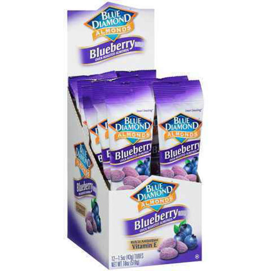 Picture of BLUE DIAMOND ALMONDS BLUEBERRY 1.5OZ 12CT