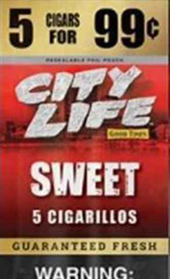 Picture of CITY LIFE SWEET 5 FOR 99C 15CT 5PK