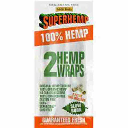 Picture of GOOD TIMES SUPERHEMP WRAP NATURAL 25CT 2PK 