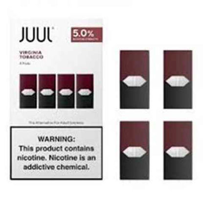 Picture of JUUL VIRGINIA TOBACCO 5 PODS 8CT 4PK