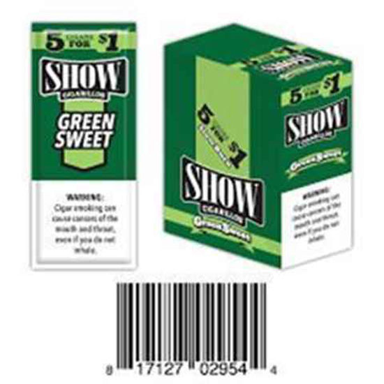 Picture of SHOW GREEN SWEET 5 FOR 1 15CT 5PK