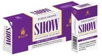 Picture of SHOW PURPLE FILTERS CIGARS 100s