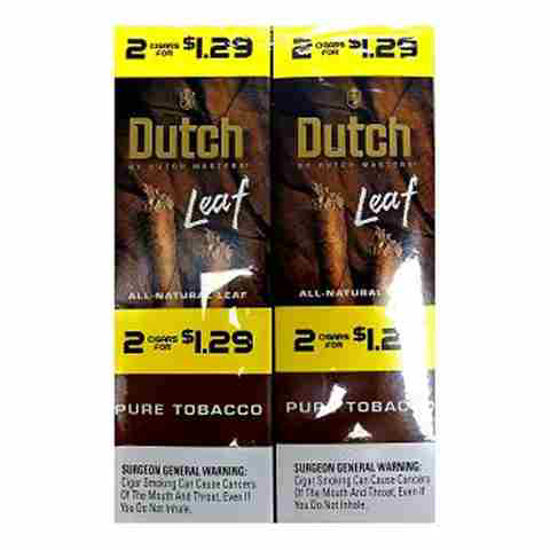 Picture of DUTCH MASTER LEAF PURE TOBACCO 2 FOR 1.29 30CT 2PK