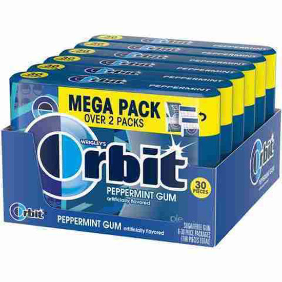 Picture of ORBIT PEPPERMINT MEGA PACK 6CT