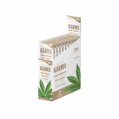 Picture of KARMA HEMP WRAPS ORIGINAL 2 FOR 99C 25CT 2PK