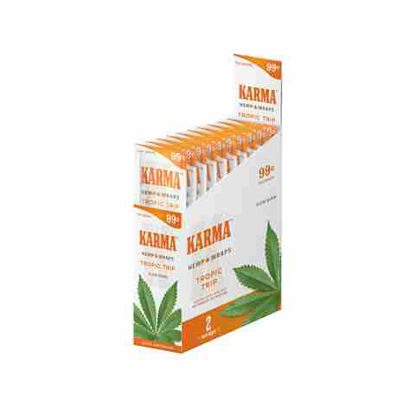 Picture of KARMA HEMP WRAPS TROPIC TRIP 2 FOR 99C 25CT 2PK