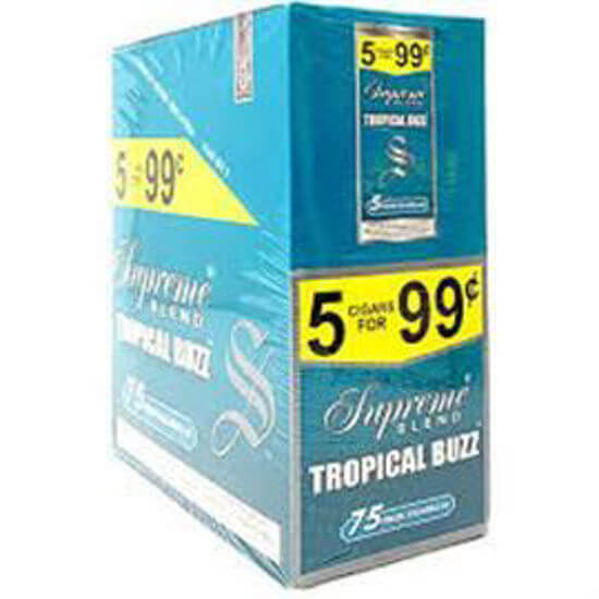 Picture of SUPREME BLEND TROPICAL BUZZ 5 FOR 99C 15CT 5PK