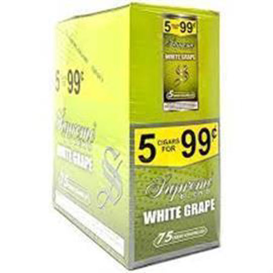 Picture of SUPREME BLEND WHITE GRAPE 5 FOR 99C 15CT 5PK