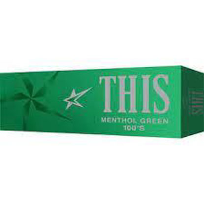 Picture of THIS MENTHOL GREEN 100s BOX 10CT 20PK