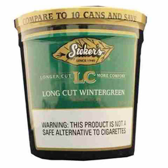 Picture of STOKERS LONG CUT WINTERGREEN TUB 12OZ