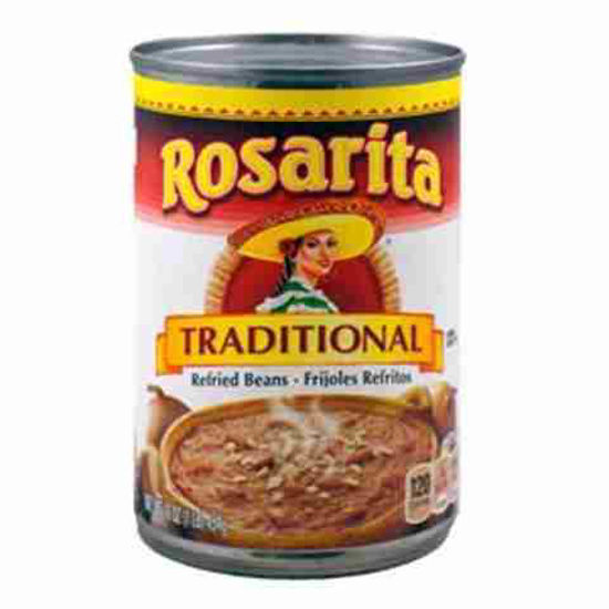 Picture of ROSARITA TRADITIONAL REFRIED BEAN CAN 16 OZ