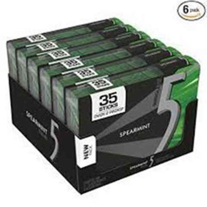 Picture of 5 GUM SPEARMINT RAIN 35 STICKS 6CT