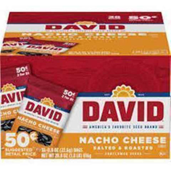 Picture of DAVID SUNFLOWER SEEDS NACHO CHEESE 36CT