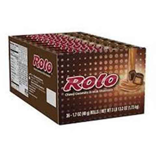 Picture of ROLO CARAMEL CHOCOLATE 1.7OZ 36CT