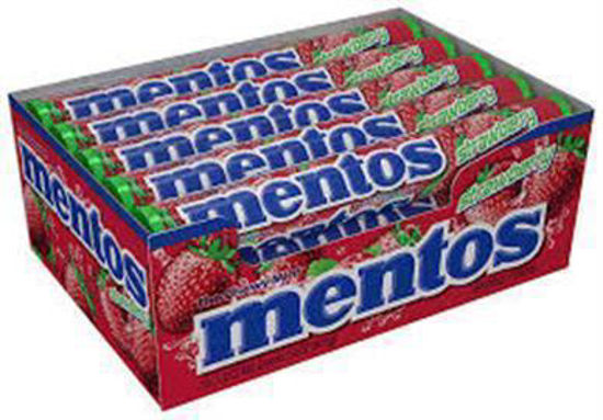 Picture of MENTOS STRAWBERRY 1.32OZ 15CT