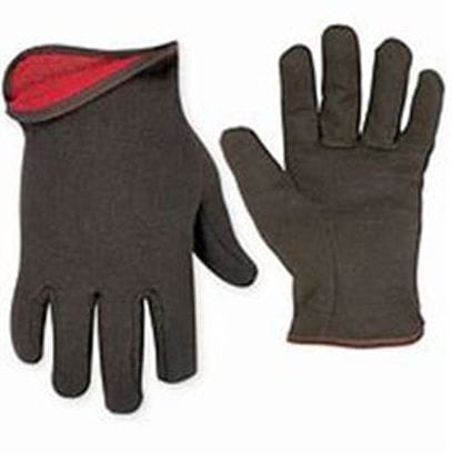 Picture of WORK GLOVES BROWN JERSEY