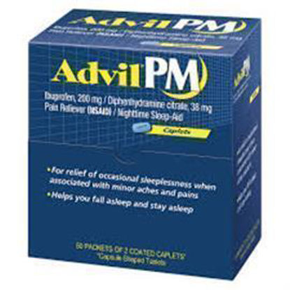 Picture of ADVIL PM CAPLETS 2PK 50CT