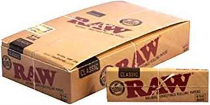 Picture of RAW NATURAL ROLLING PAPERS 1.25 24CT