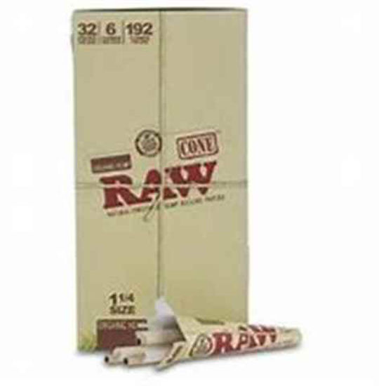 Picture of RAW ORGANIC PRE-ROLLED CONE 1.25 32CT 6PK