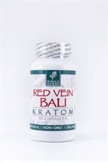 Picture of WHOLE HERBS RED VEIN BALI KRATOM 36G 60CAP