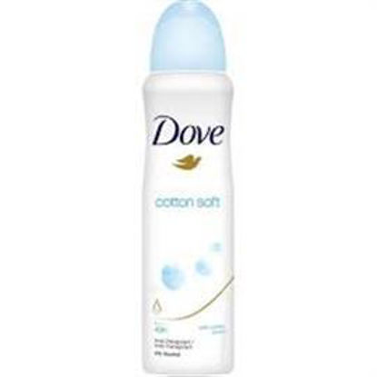 Picture of DOVE BODY SPRAY  COTTON SOFT 150ML