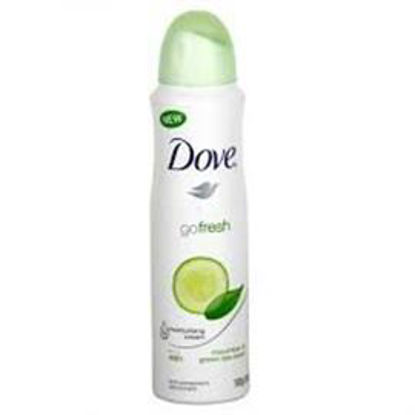 Picture of DOVE BODY SPRAY GO FRESH CUCUMBER N GREEN TEA 150ML