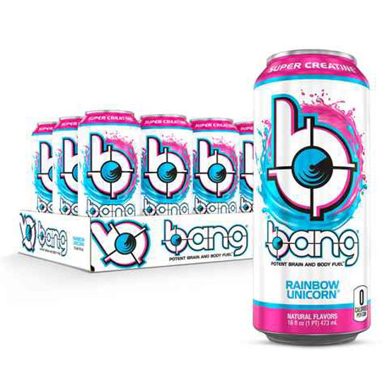 Picture of BANG ENERGY DRINK RAINBOW UNICORN 16OZ 12CT