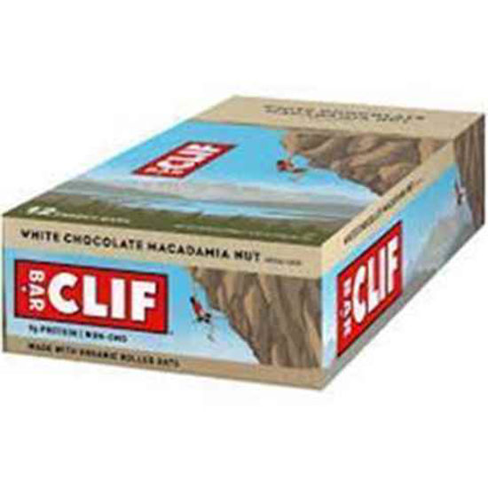 Picture of CLIF BAR WHITE CHOCOLATE MACADAMIA NUT 2.4OZ 12CT