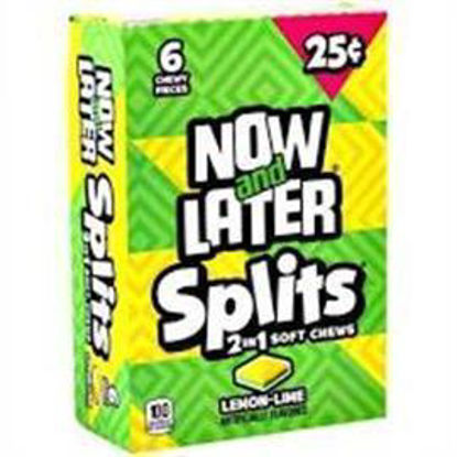 Picture of NOW N LATER SPLIT LEMON LIME 25C 24CT