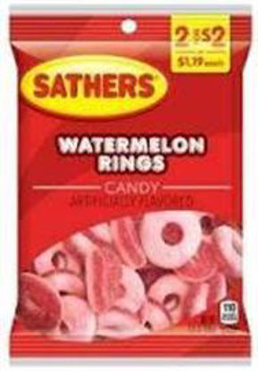 Picture of SATHERS MELON RINGS 2 FOR $1.50 12CT