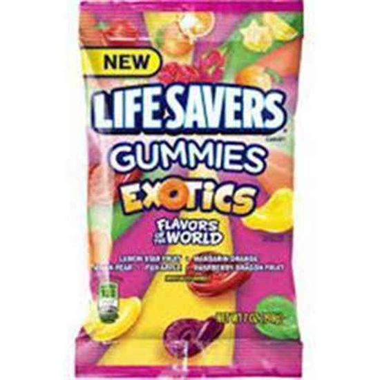 Picture of LIFE SAVERS GUMMIES EXOTICS 7OZ