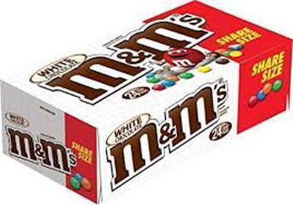 Picture of MnM WHITE CHOCOLATE KING SIZE 2.47OZ 24CT