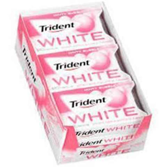 Picture of TRIDENT WHITE MINTY BUBBLE 9CT