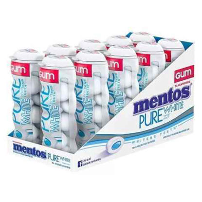 Picture of MENTOS PURE FRESH WHITE SWEET MINT 10CT