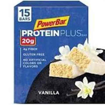 Picture of POWER BAR PROTEIN PLUS VANILLA 15CT