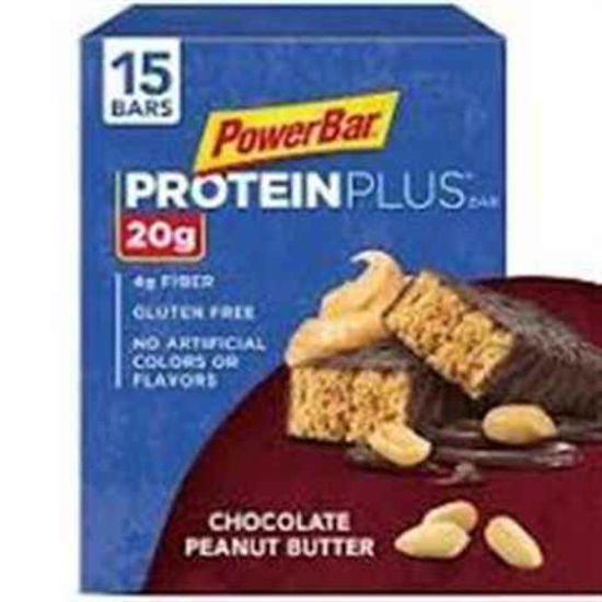 Picture of POWER BAR PROTEIN PLUS CHOCOLATE PEANUT BUTTER 15CT