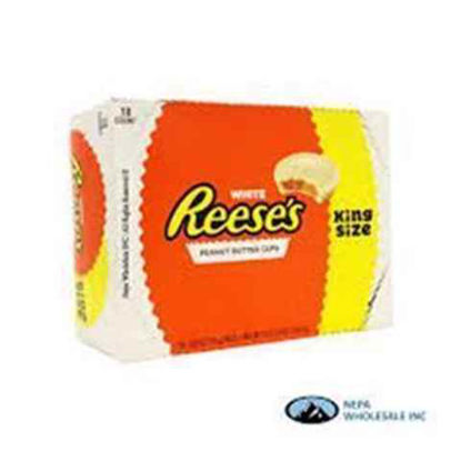 Picture of REESES PEANUT BUTTER CUP WHITE KING SIZE 2.8OZ 18CT